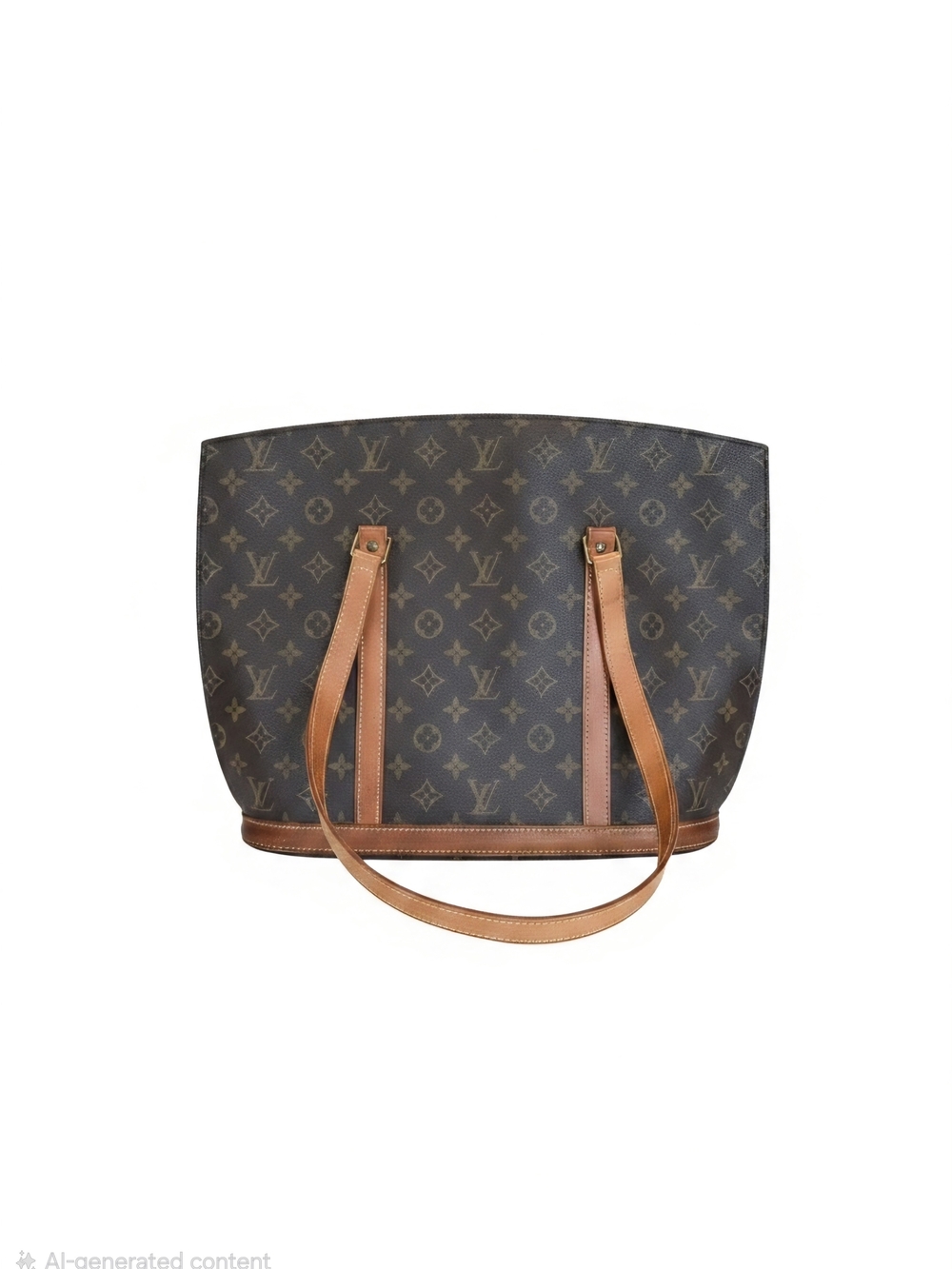 Louis Vuitton Brown Monogram Canvas Tote Bag